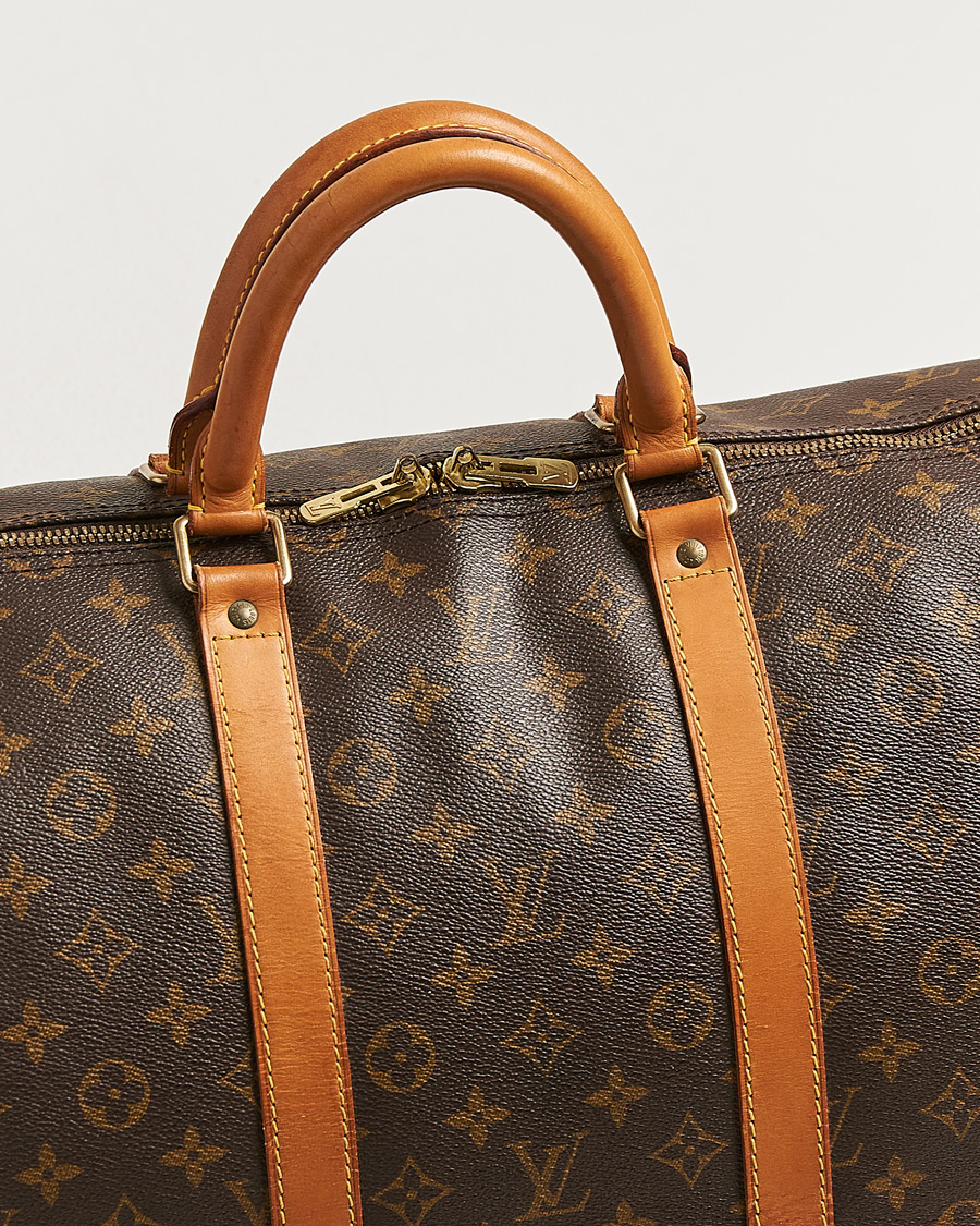 Herren | Pre-Owned & Vintage Bags | Louis Vuitton Pre-Owned | Keepall Bandoulière 55 Monogram