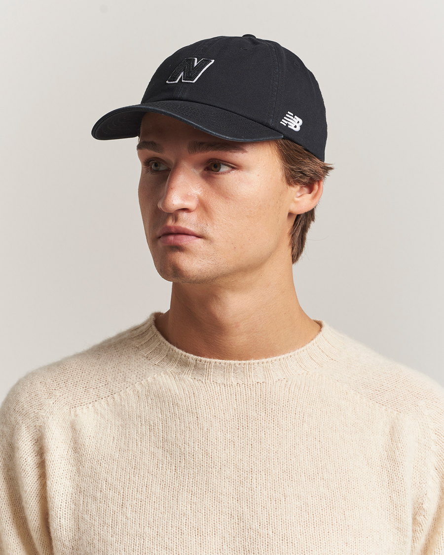 Herren | New Balance Block N Cap Black | New Balance | Block N Cap Black