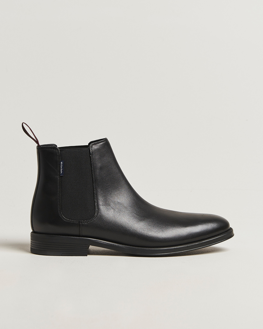 Herren | PS Paul Smith Augustus Leather Chelsea Boot Black | PS Paul Smith | Augustus Leather Chelsea Boot Black