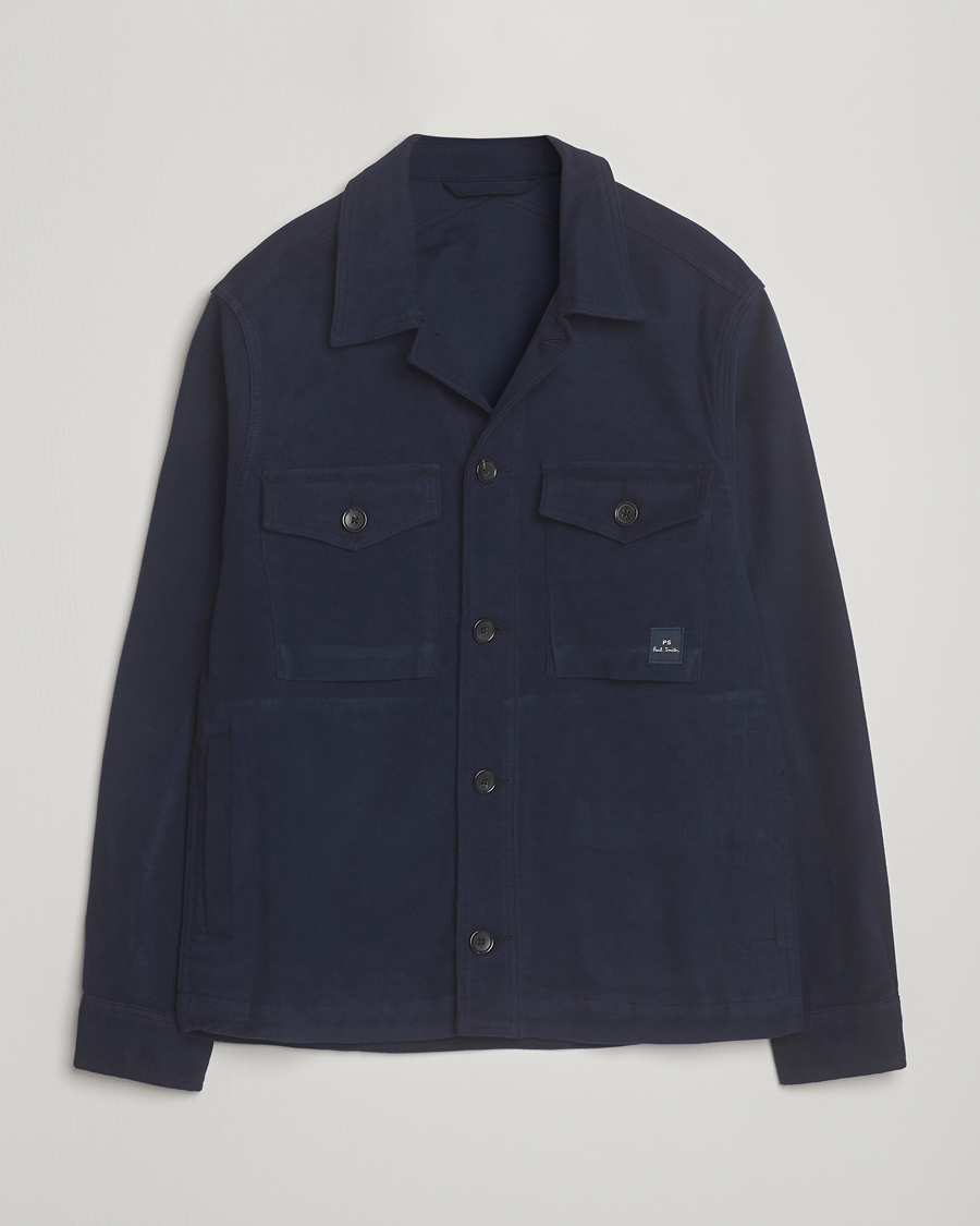 Herren | Jacken | PS Paul Smith | Cotton Shirt Jacket Blue