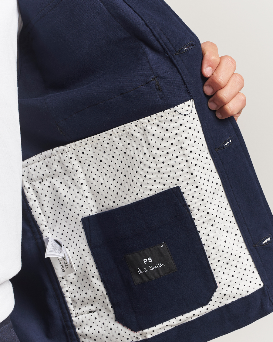 Herren | Jacken | PS Paul Smith | Cotton Shirt Jacket Blue