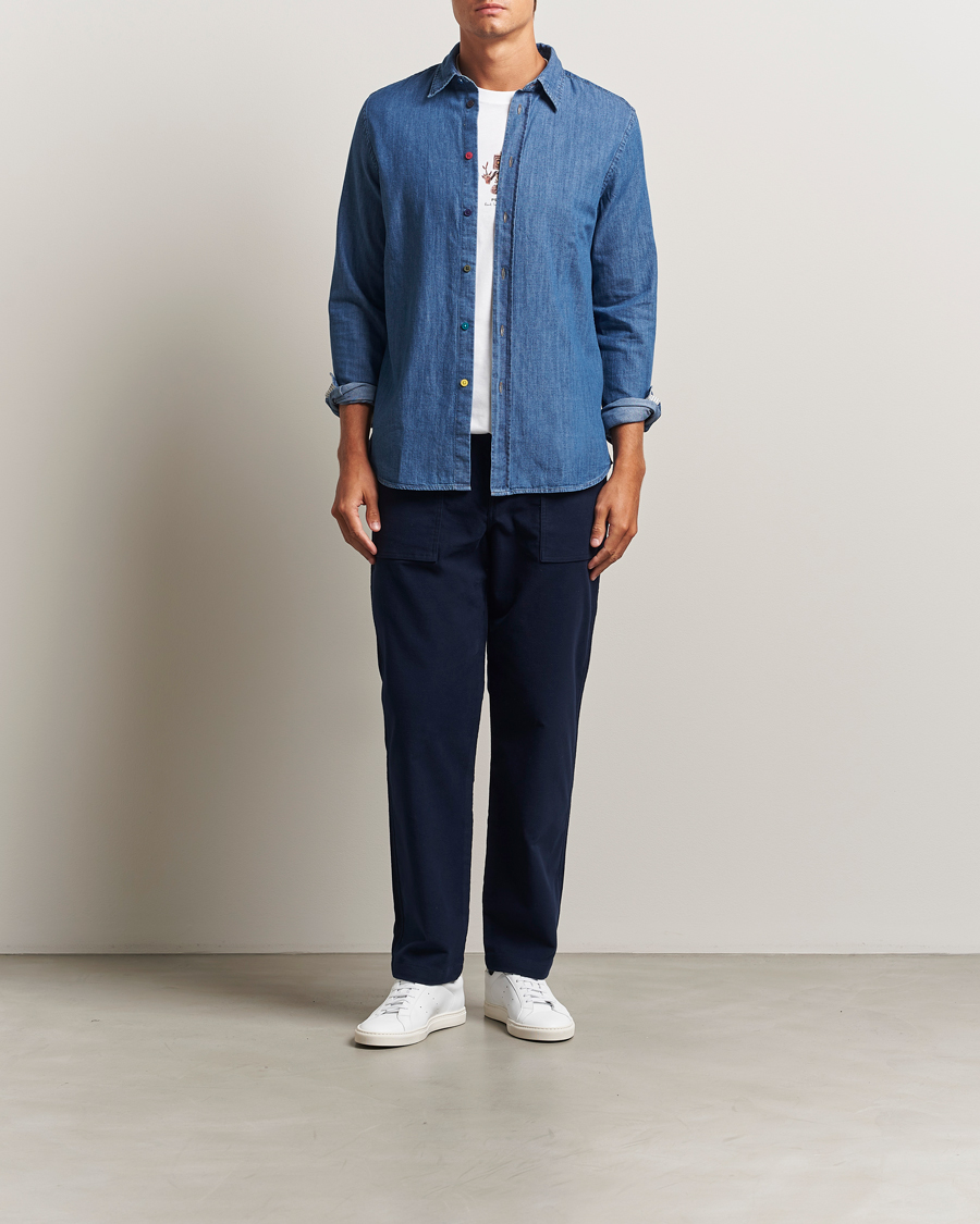 Herren | Hosen | PS Paul Smith | Cotton Worker Pants Blue