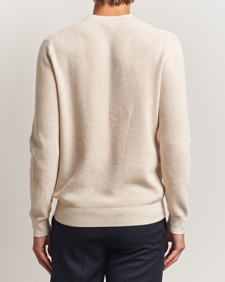 Herren | Pullover | PS Paul Smith | Waffle Knitted Crew Neck Sweater Off White