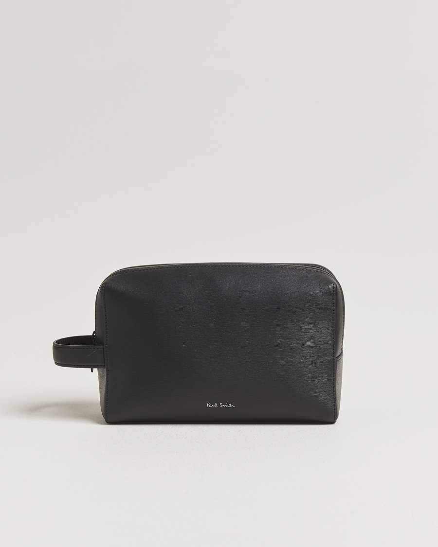 Herren | Taschen | Paul Smith | Leather Washbag Black