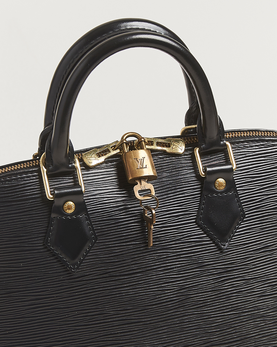 Herren | Louis Vuitton Pre-Owned Alma PM Bag Epi Leather Black | Louis Vuitton Pre-Owned | Alma PM Bag Epi Leather Black