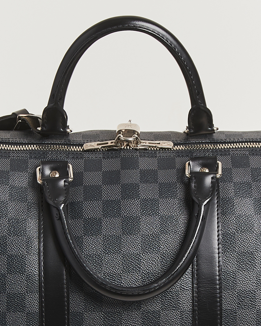 Herren | Louis Vuitton Pre-Owned Keepall Bandoulière 55 Damier Graphite | Louis Vuitton Pre-Owned | Keepall Bandoulière 55 Damier Graphite