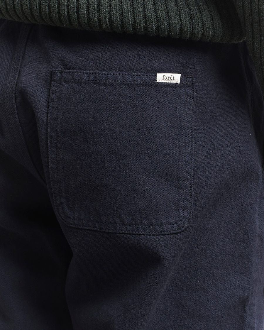 Herren | Hosen | Forét | Clay Twill Pants Navy