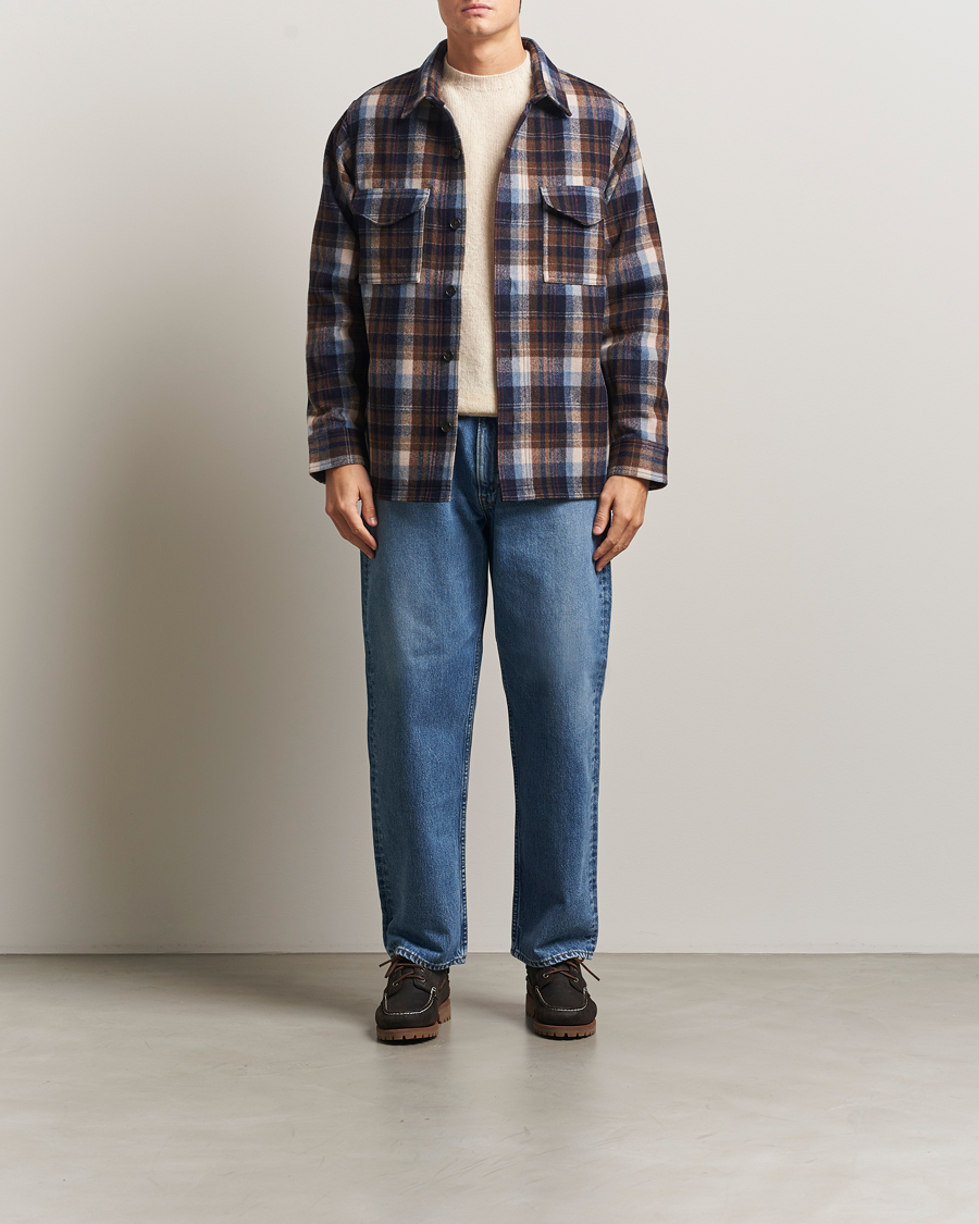 Herren | Hemden | Filson | Checked Wool Jac Shirt Brown Multi