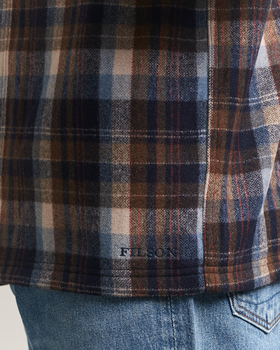 Herren | Hemden | Filson | Checked Wool Jac Shirt Brown Multi