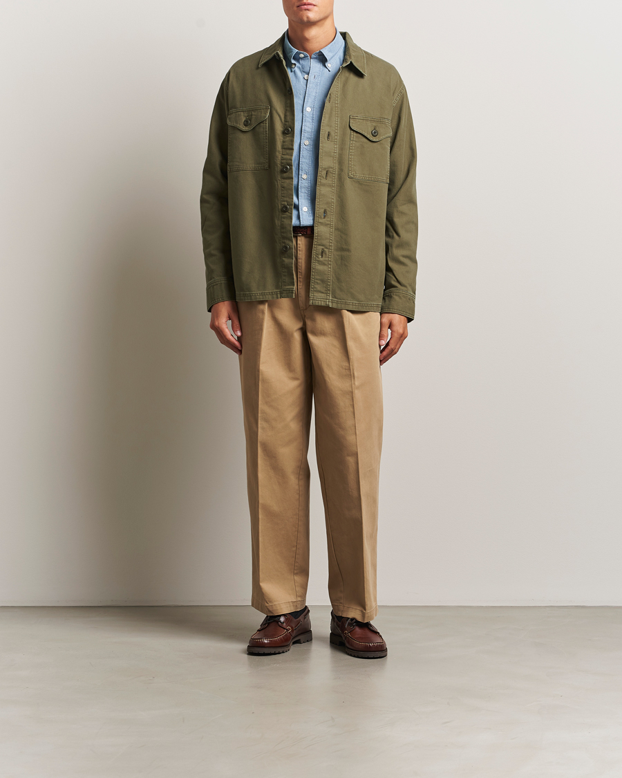 Herren | Hemden | Filson | Clarkston Brushed Jac Shirt Surplus Green