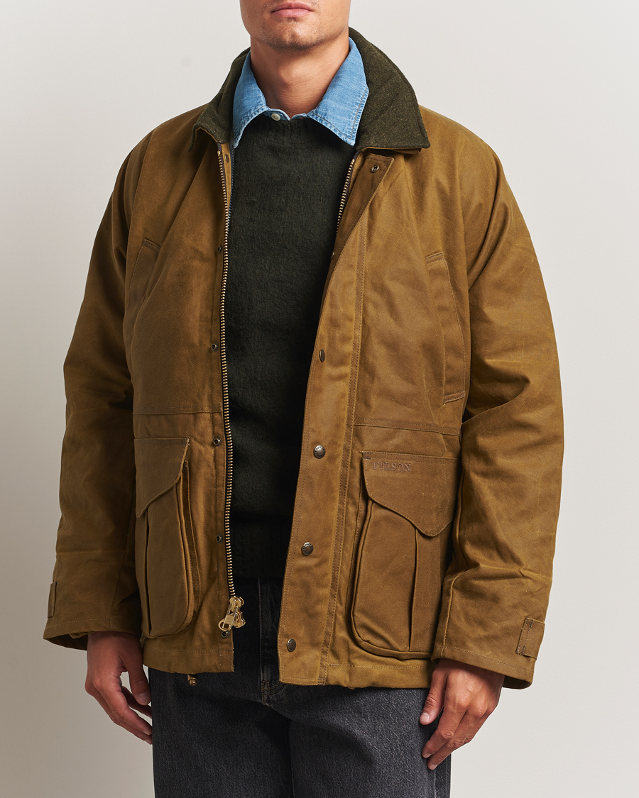 ジャケット・アウター FILSON XXL Filson Tin Cloth Field Jacket Dark Tan bei Care of Carl