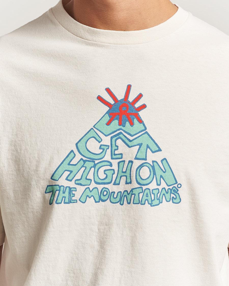 Herren | T-Shirts | District Vision | California Cotton T-Shirt Vintage White