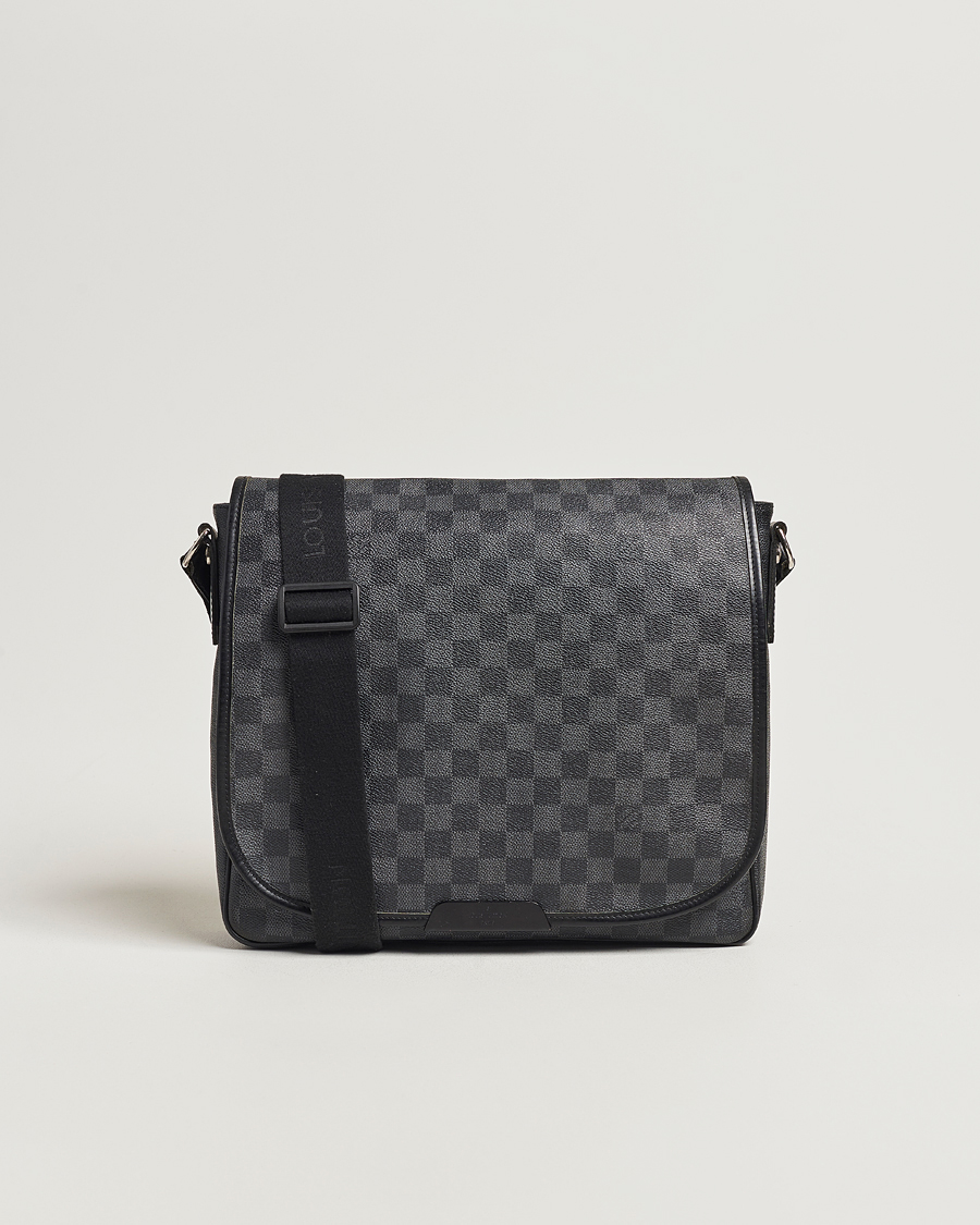 Herren | Louis Vuitton Pre-Owned Daniel MM Shoulder Bag Damier Graphite | Louis Vuitton Pre-Owned | Daniel MM Shoulder Bag Damier Graphite