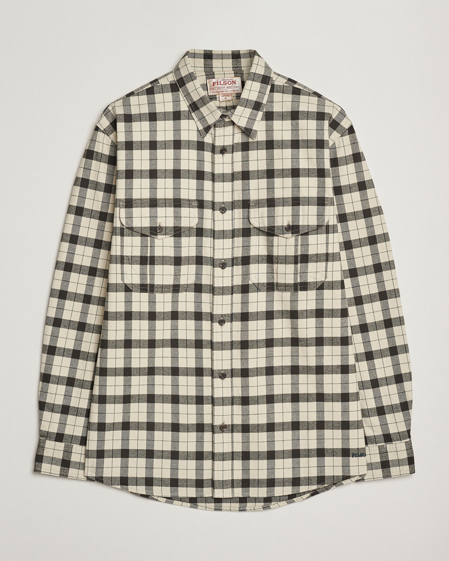 Herren | Hemden | Filson | Checked Alaskan Guide Shirt Cream/Grey