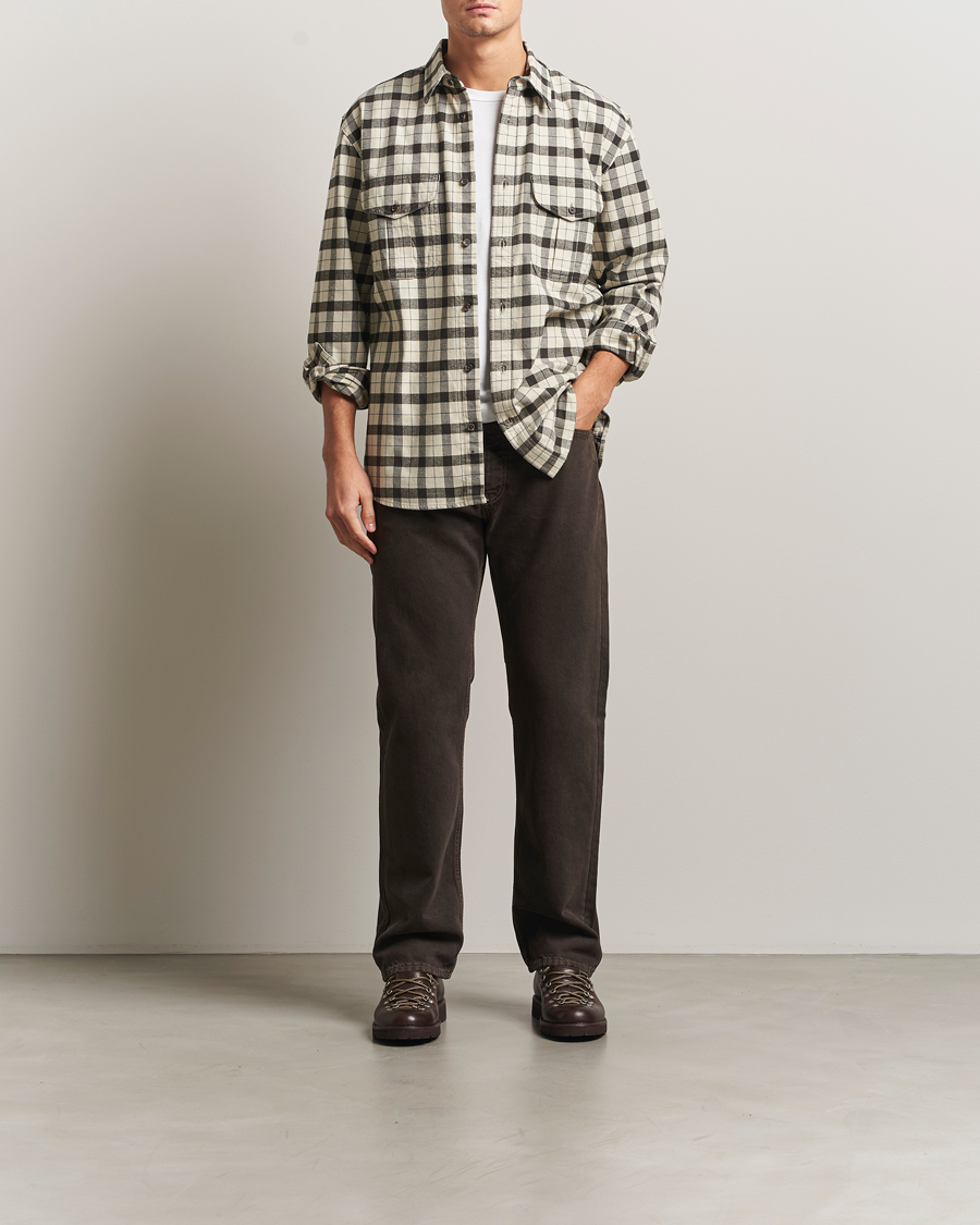 Herren | Hemden | Filson | Checked Alaskan Guide Shirt Cream/Grey