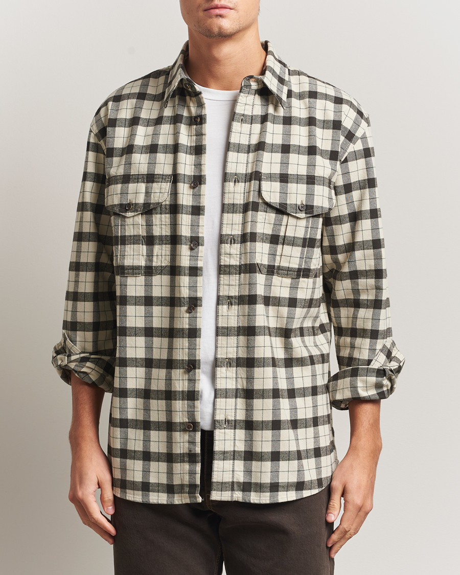 Herren | Hemden | Filson | Checked Alaskan Guide Shirt Cream/Grey