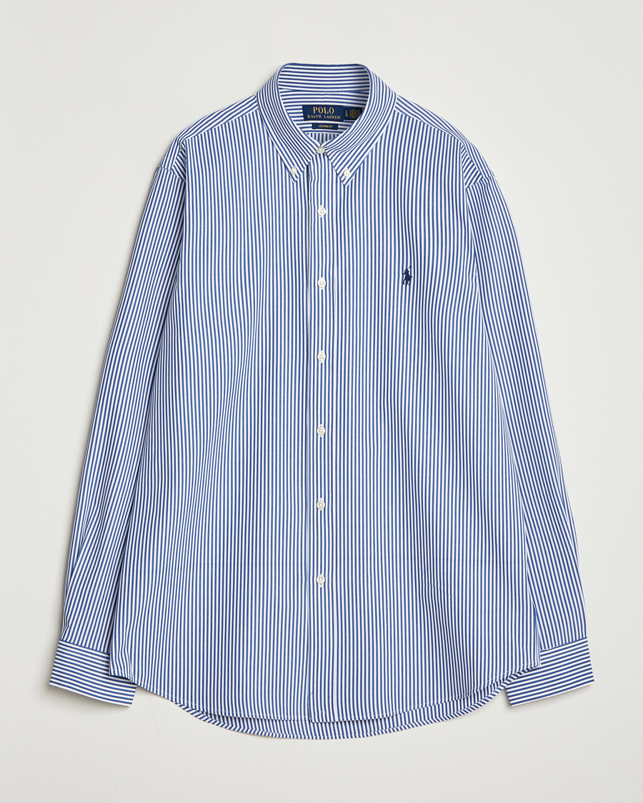Herren | Hemden | Polo Ralph Lauren | Custom Fit Stretch Poplin Shirt Bengal Stripe