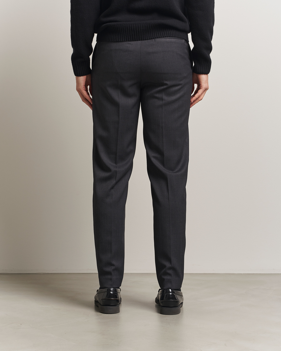 Herren | Hosen | Filippa K | Troy Tailored Drawstring Trousers Mid Grey