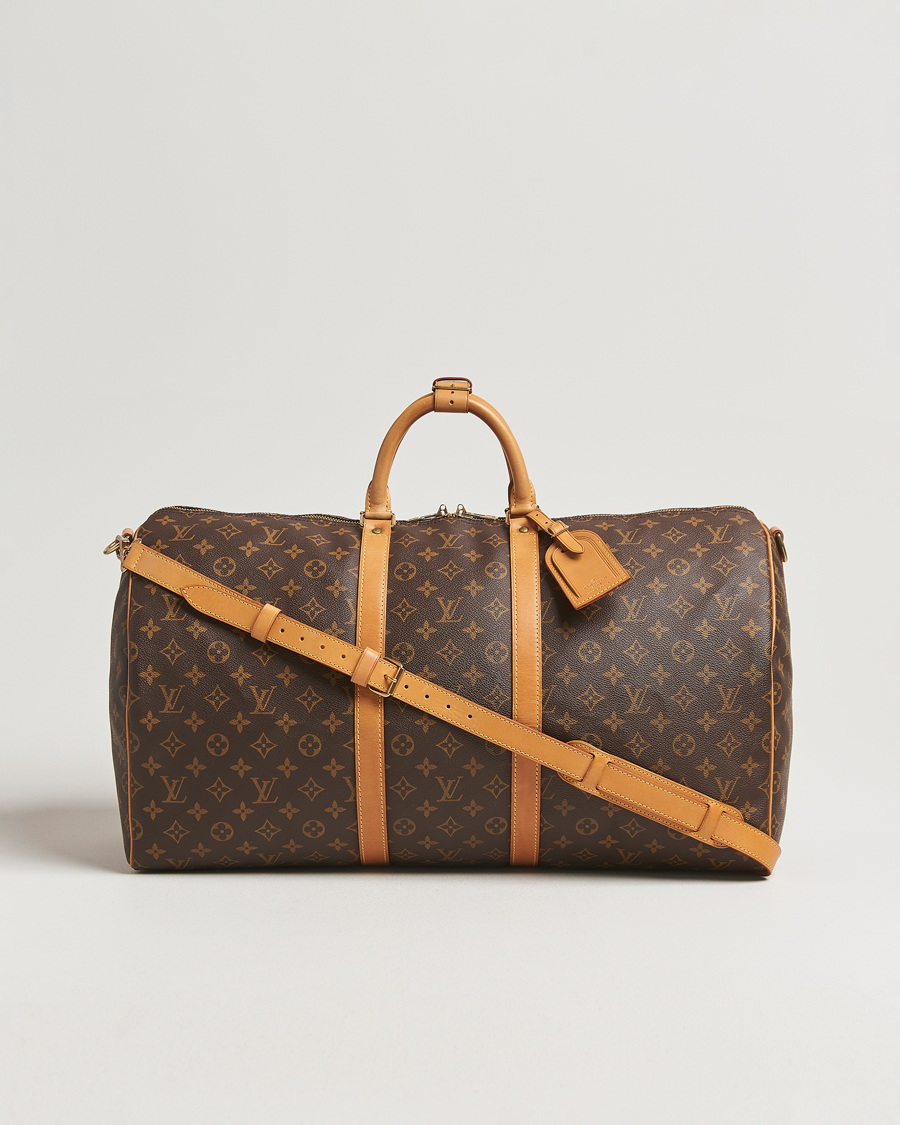 Herren | Louis Vuitton Pre-Owned Keepall Bandoulière 55 Monogram | Louis Vuitton Pre-Owned | Keepall Bandoulière 55 Monogram