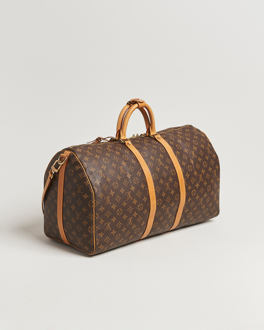 Herren | Louis Vuitton Pre-Owned Keepall Bandoulière 55 Monogram | Louis Vuitton Pre-Owned | Keepall Bandoulière 55 Monogram