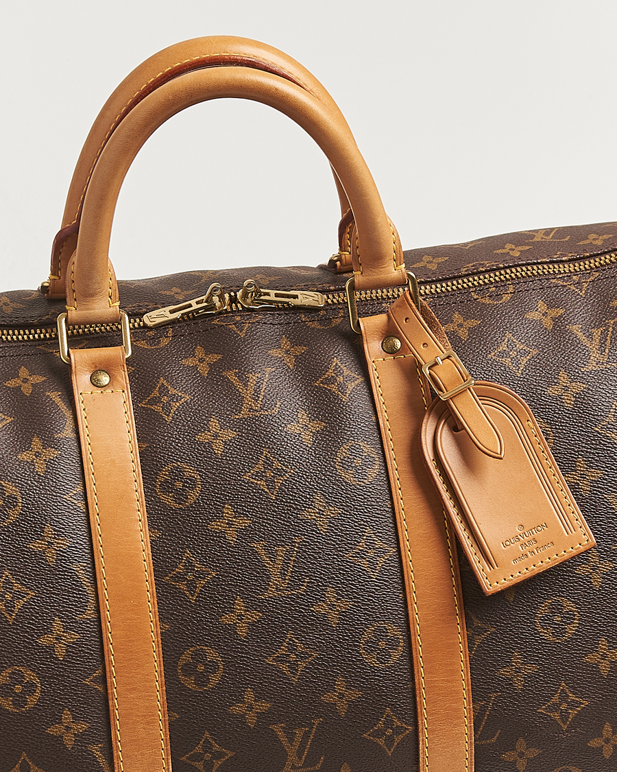 Herren | Louis Vuitton Pre-Owned Keepall Bandoulière 55 Monogram | Louis Vuitton Pre-Owned | Keepall Bandoulière 55 Monogram