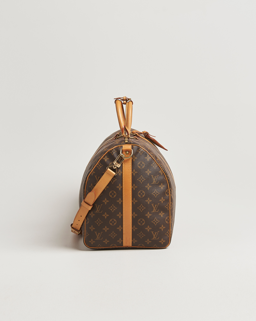 Herren | Louis Vuitton Pre-Owned Keepall Bandoulière 55 Monogram | Louis Vuitton Pre-Owned | Keepall Bandoulière 55 Monogram
