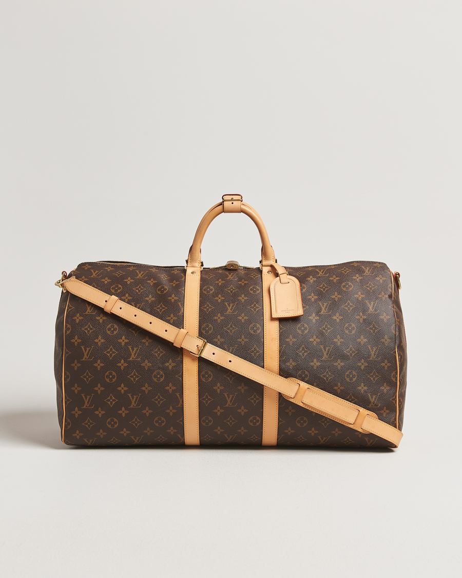 Herren | Louis Vuitton Pre-Owned Keepall Bandoulière 55 Monogram | Louis Vuitton Pre-Owned | Keepall Bandoulière 55 Monogram