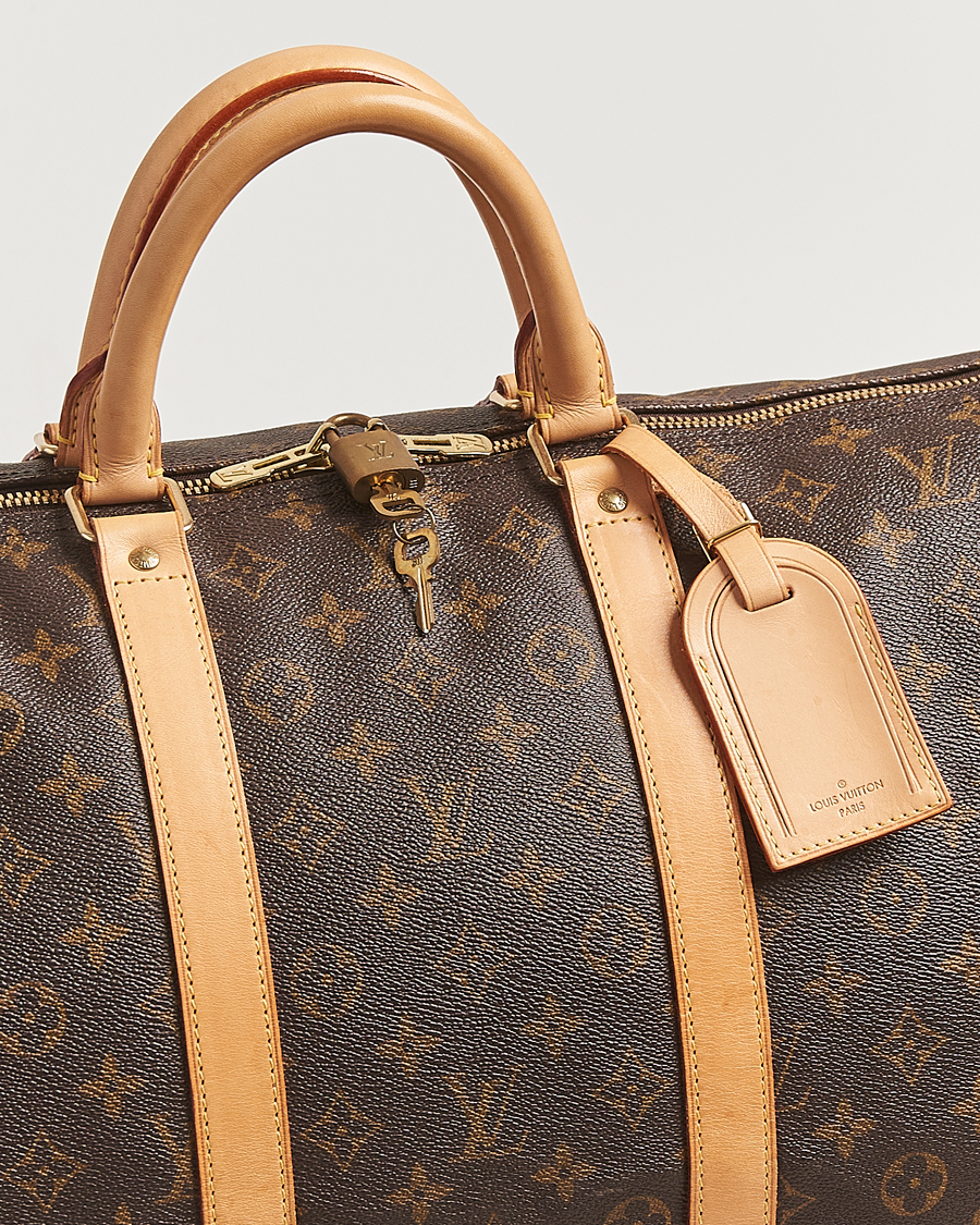Herren | Louis Vuitton Pre-Owned Keepall Bandoulière 55 Monogram | Louis Vuitton Pre-Owned | Keepall Bandoulière 55 Monogram