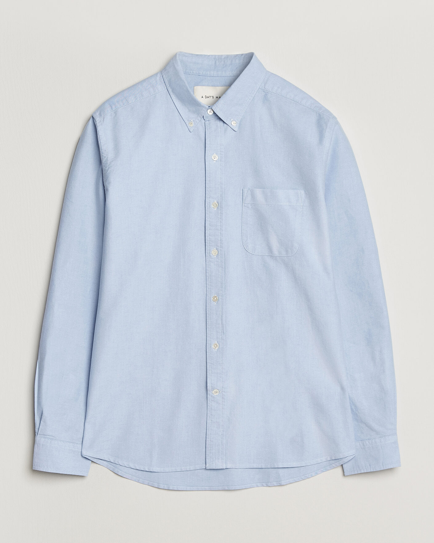 Herren | Hemden | A Day's March | Classic Oxford Shirt Light Blue