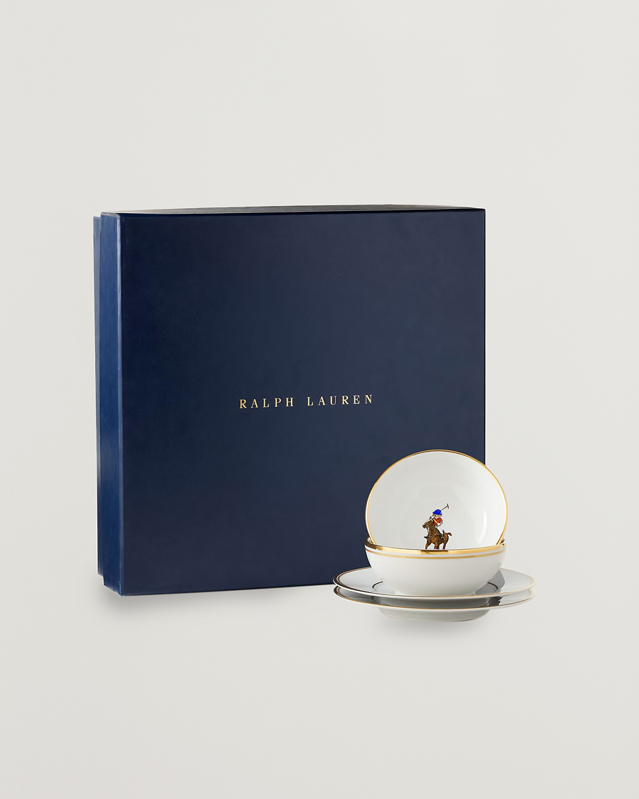 Herren | Für das Zuhause | Ralph Lauren Home | Bowl and Plate Gift Set White/Gold
