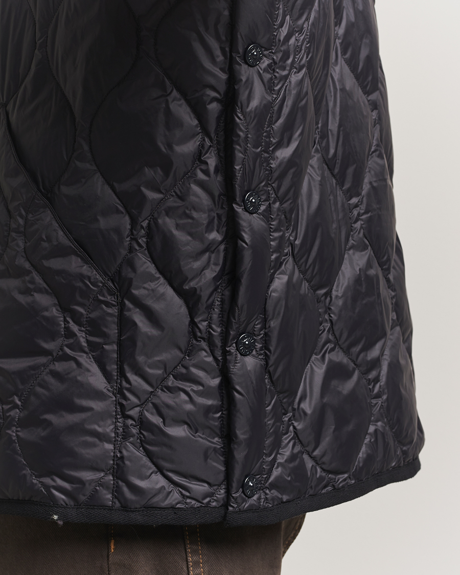 Herren | Westen | TAION | Military Crew Neck Down Vest Black