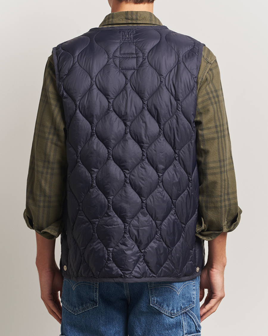 Herren | Westen | TAION | Military Crew Neck Down Vest Navy