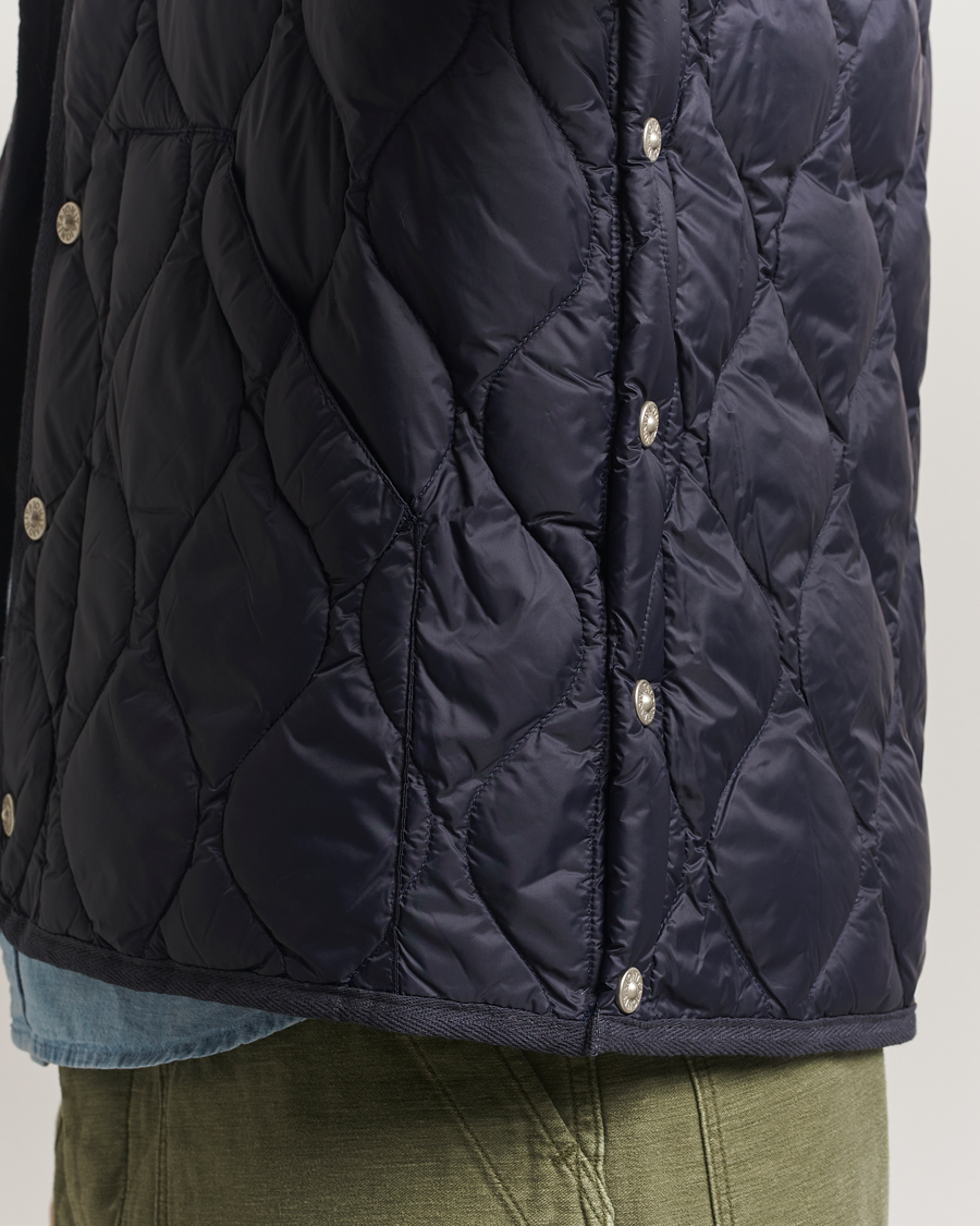 Herren | Jacken | TAION | Military Crew Neck Down Jacket Navy