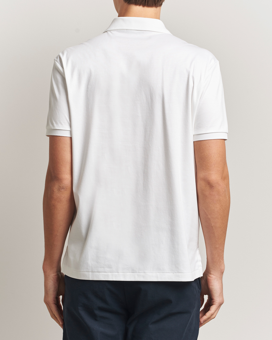 Herren | Poloshirts | Polo Ralph Lauren | Custom Slim Fit Cotton Polo White