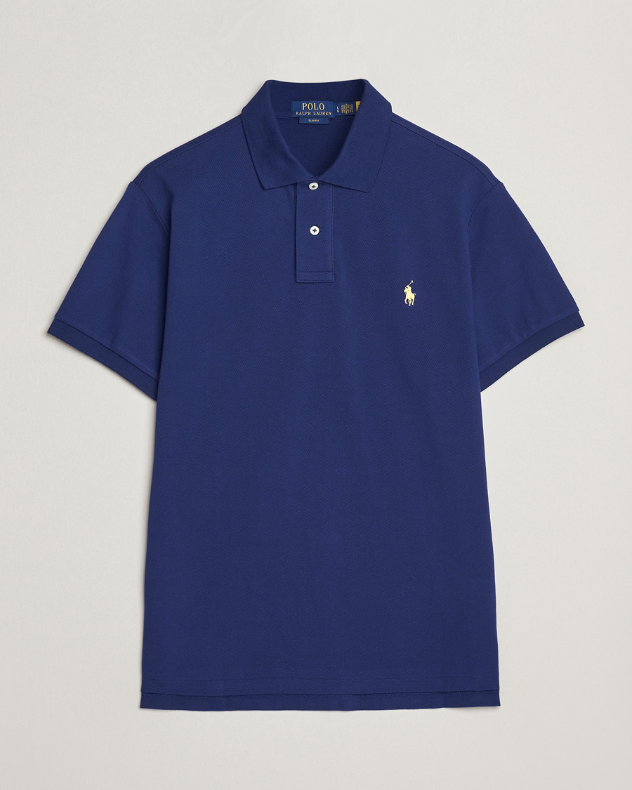 Herren | Poloshirts | Polo Ralph Lauren | Slim Fit Polo Fall Royal