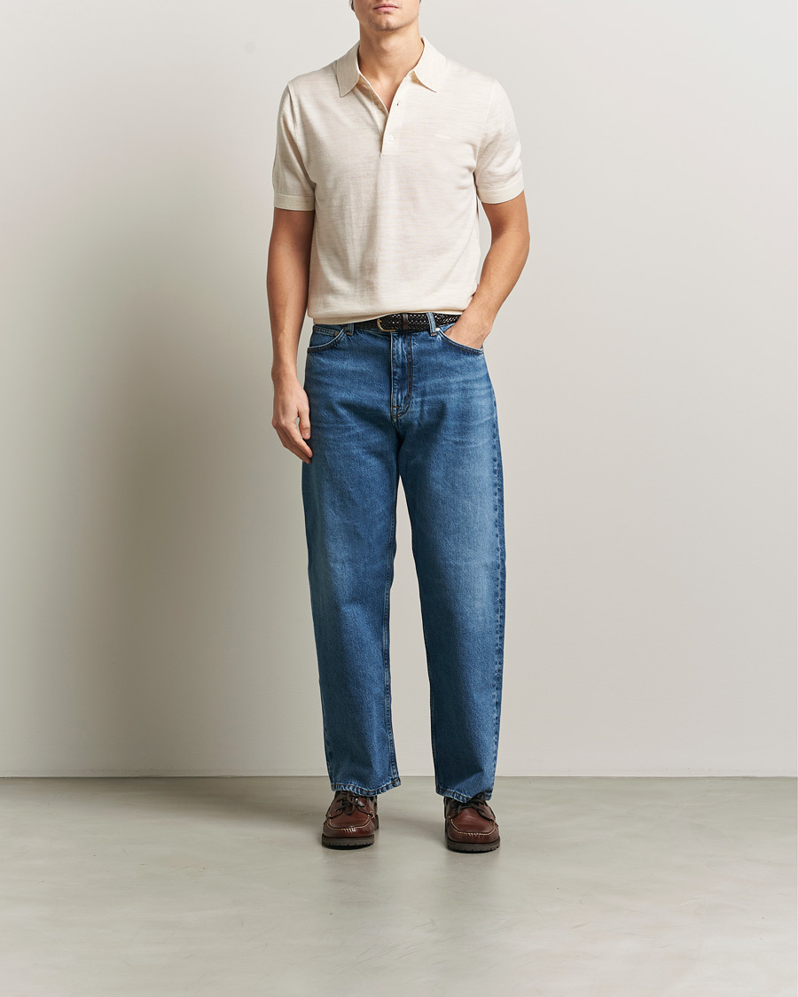 Herren | Poloshirts | Gant | Extrafine Merino Polo Seed Melange