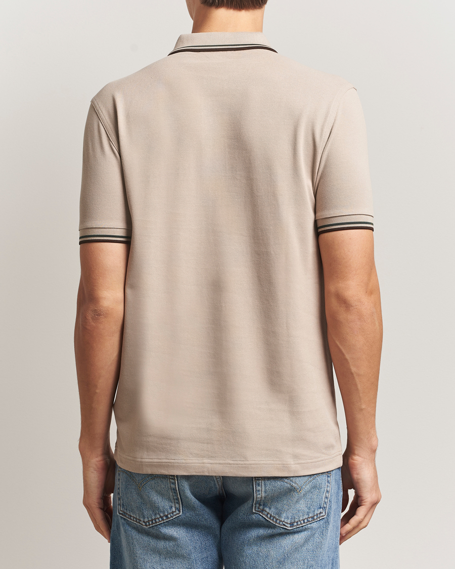 Herren | Poloshirts | Fred Perry | Twin Tipped Shirt Warm Oat