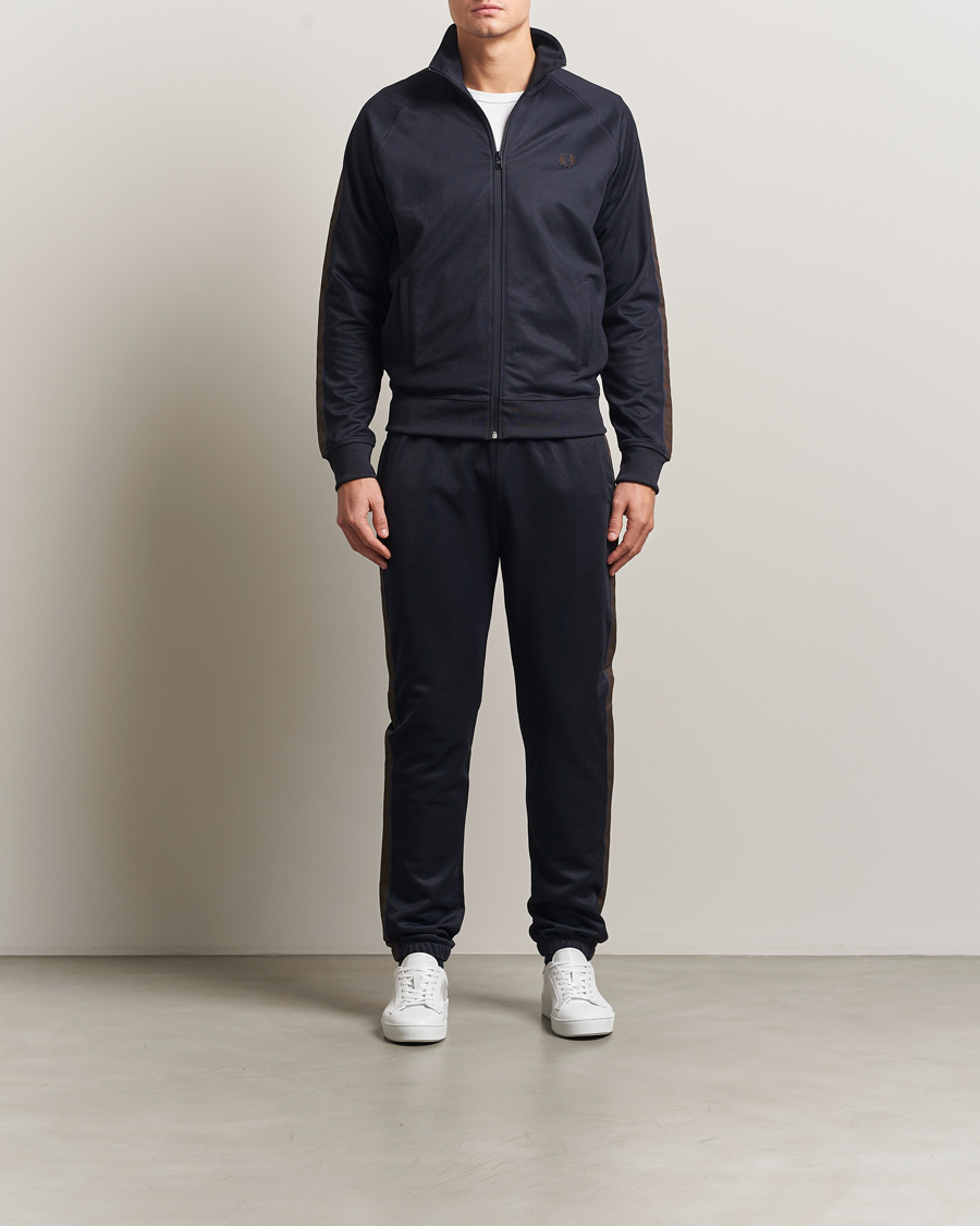Herren | Hosen | Fred Perry | Taped Track Pants Navy