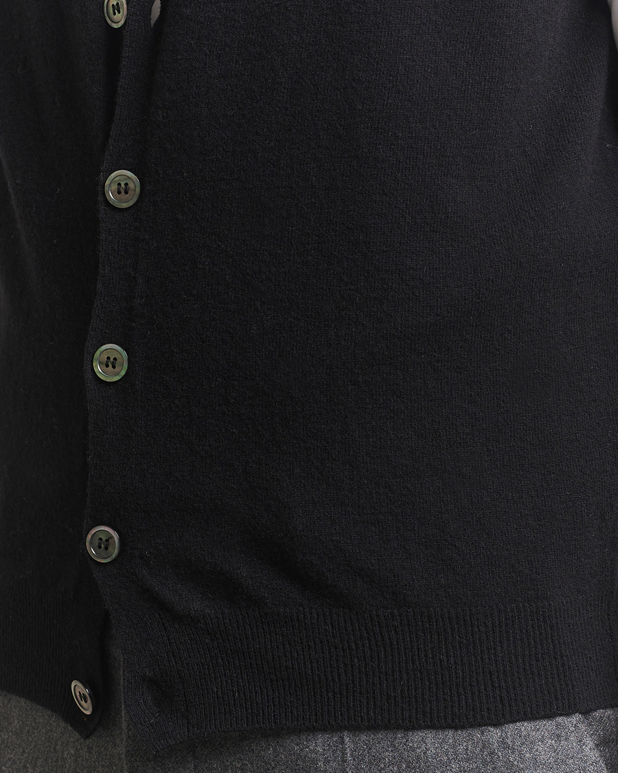 Herren | Pullover | Oscar Jacobson | Guiseppe Buttoned Vest Black