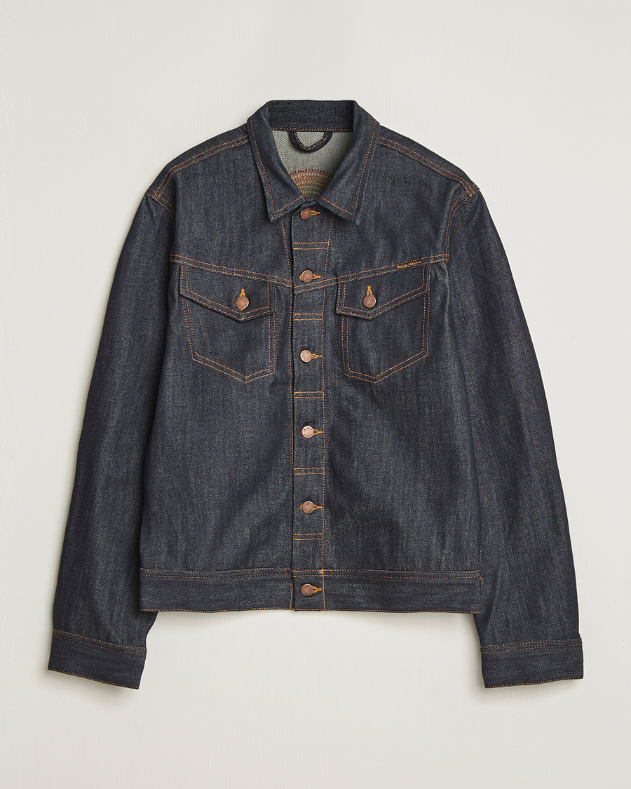 Herren | Jacken | Nudie Jeans | Conny Denim Jacket Sunburns Blue