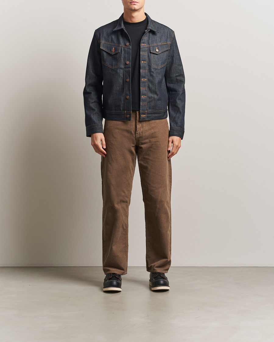 Herren | Jacken | Nudie Jeans | Conny Denim Jacket Sunburns Blue