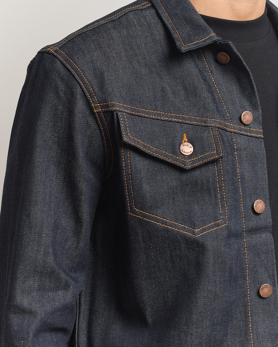Herren | Jacken | Nudie Jeans | Conny Denim Jacket Sunburns Blue