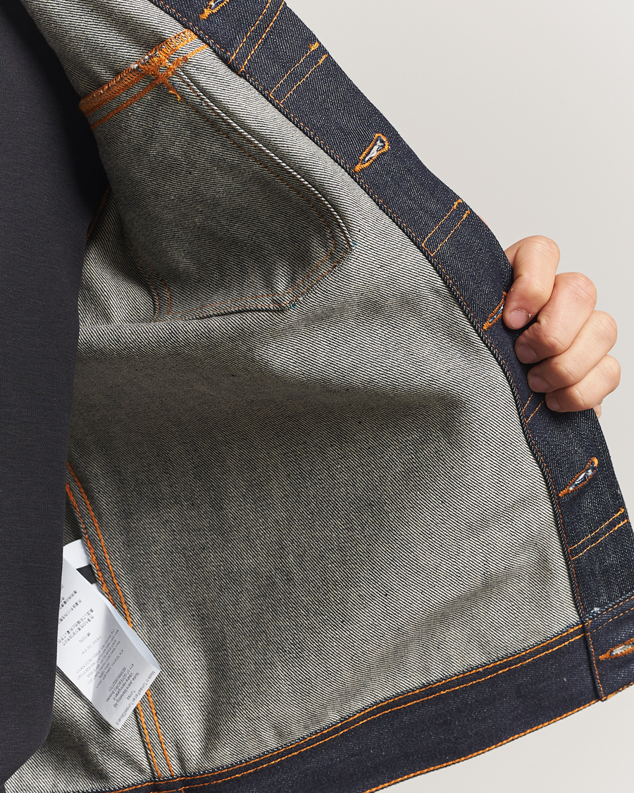 Herren | Jacken | Nudie Jeans | Conny Denim Jacket Sunburns Blue