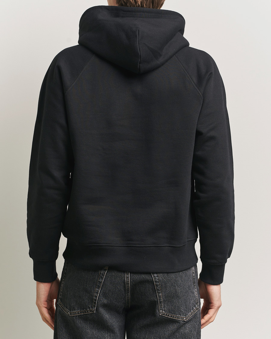 Herren | Pullover | Nudie Jeans | Gunde Logo Hoodie Black