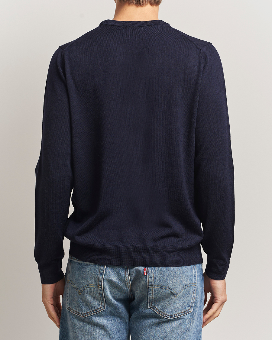 Herren | Pullover | J.Lindeberg | Keane Merino Crew Neck Navy