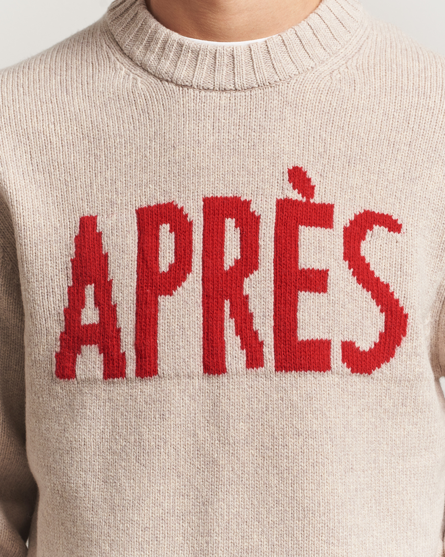 Herren | Pullover | J.Lindeberg | Fabian Graphic Knitted Sweater Moonbeam