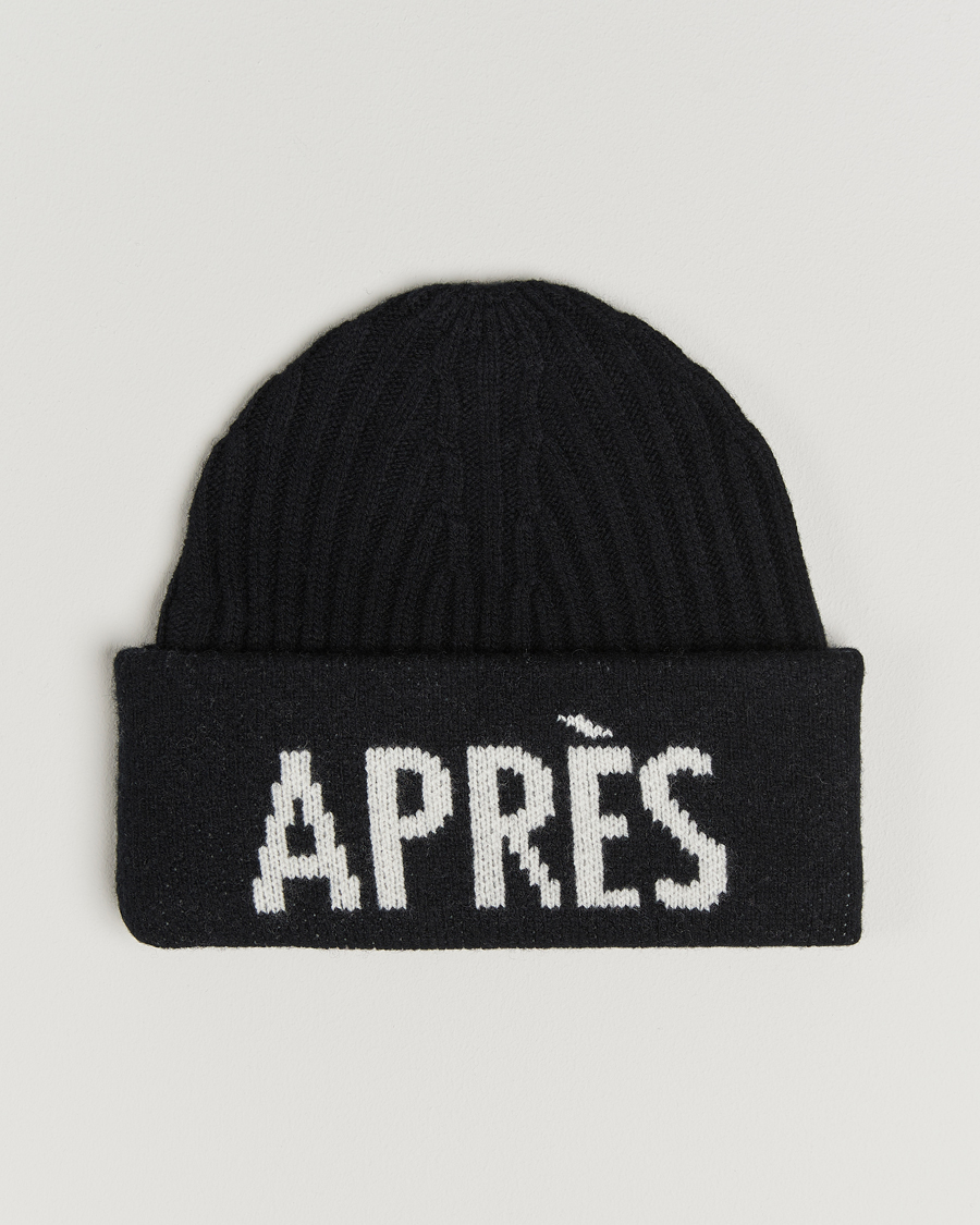 Herren | Mützen | J.Lindeberg | Arther Graphic Beanie Black