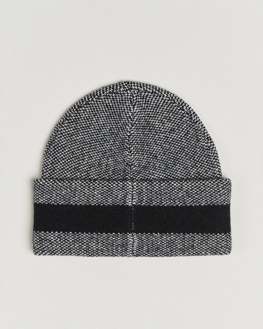 Herren | Mützen | J.Lindeberg | Ernie Beanie Black Melange