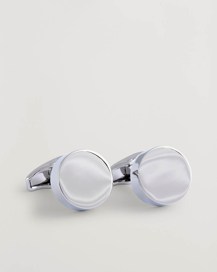 Herren | Manschettenknöpfe | Amanda Christensen | Classic Cufflink Silver