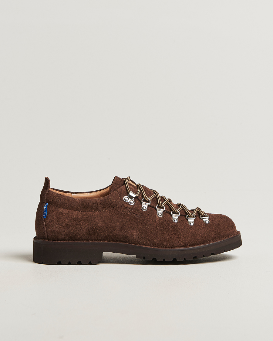 Herren | Boots | NN07 | Fracap M121 Magnifico Suede Low Boot Demitasse Brown